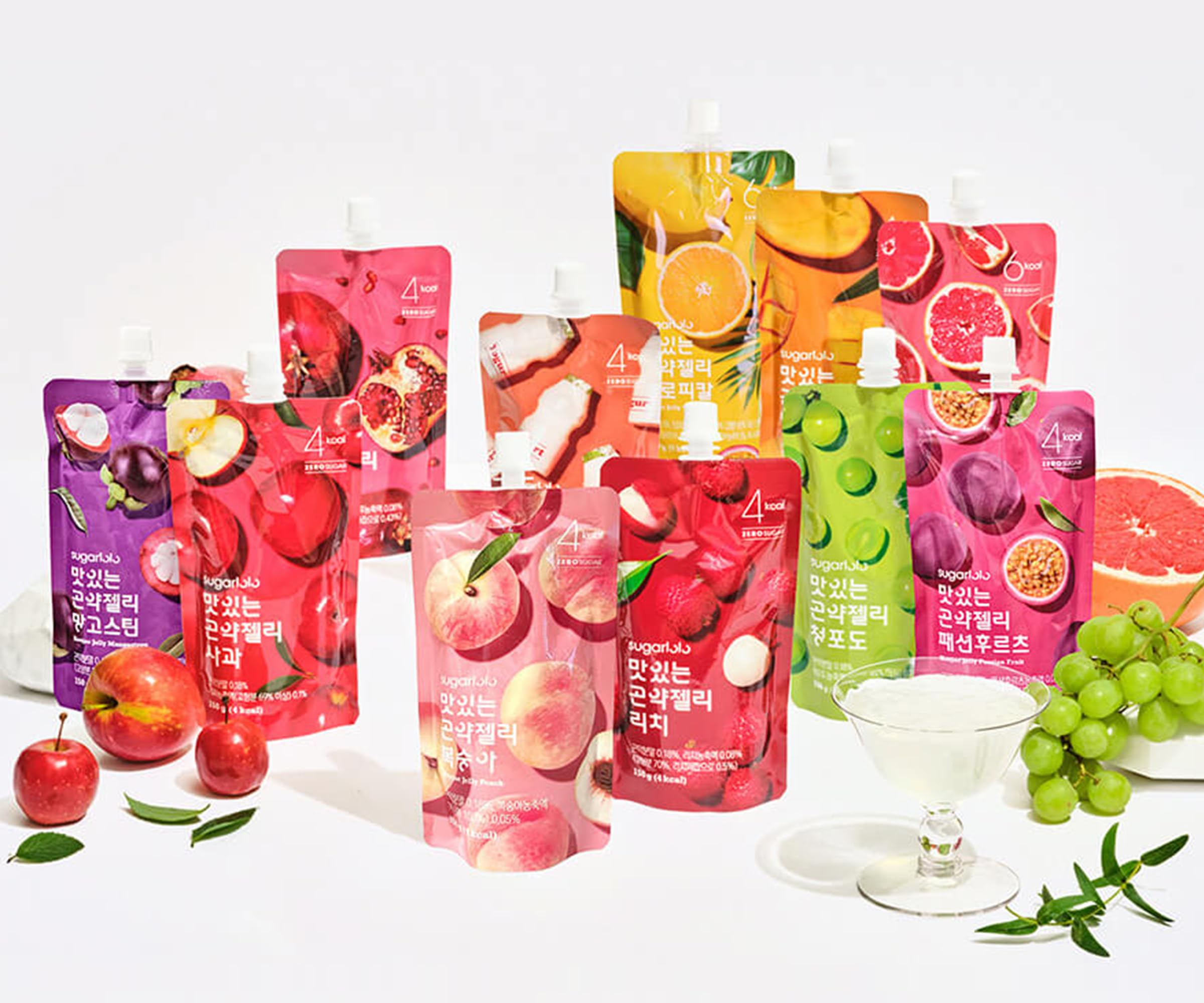 Intake Sugarlolo Konjac Getränk 150gx10 Apfel | Kalorienarmes, Zuckerfreies Fruchtgelee | Ideal für Diabetiker & Gesundheitsbewusste |Fruchtgeschmack | Sättigend & Lecker