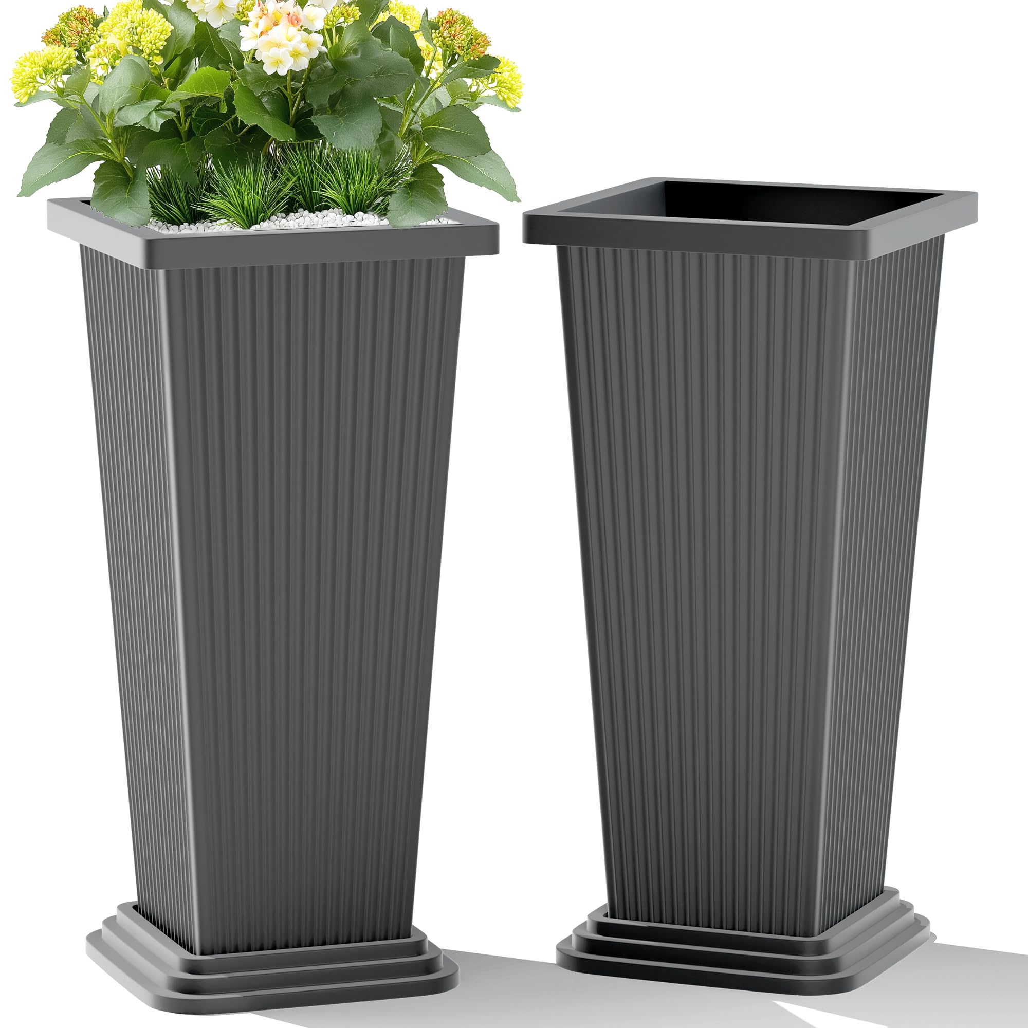 TUYOHW Tall Planters