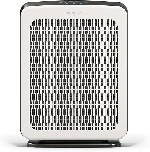 Purificador de aire HEPA EP-300 EnviPure - Purificador de aire para habitaciones grandes que cubre hasta 2200 pies cuadrados, elimina polen, polvo,