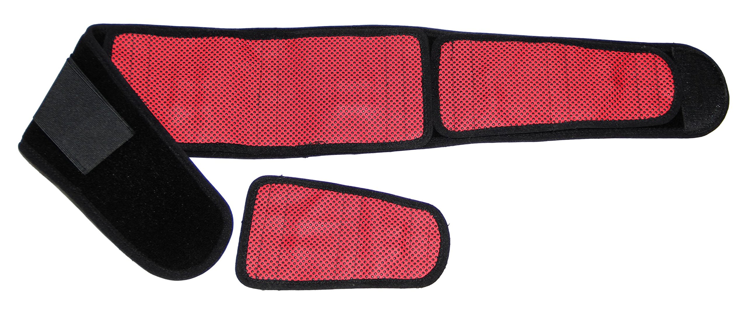 Wärme-Rückengurt Premium mit Turmalin und Magneten, Bandage, Tiefenwärme, selbstwärmend, waschbar, Immer Wieder verwendbar, Infrarot, Hilfe bei Rückenschmerzen, Rückenwärmer, Rücken