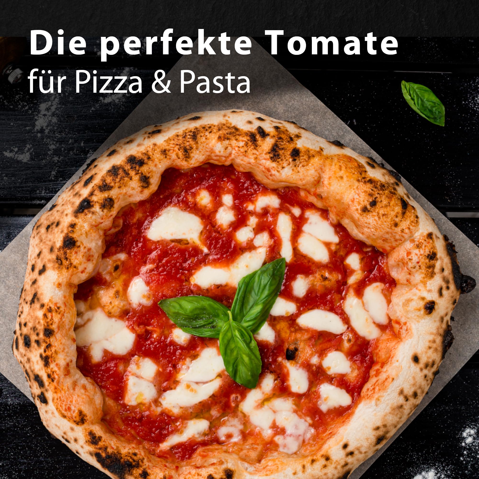 Esprevo Pizza Zutaten Set Genua 5x1 kg Pizzamehl Typ 00 12x 400g San Marzano Pizzatomaten 1x 1kg Semola