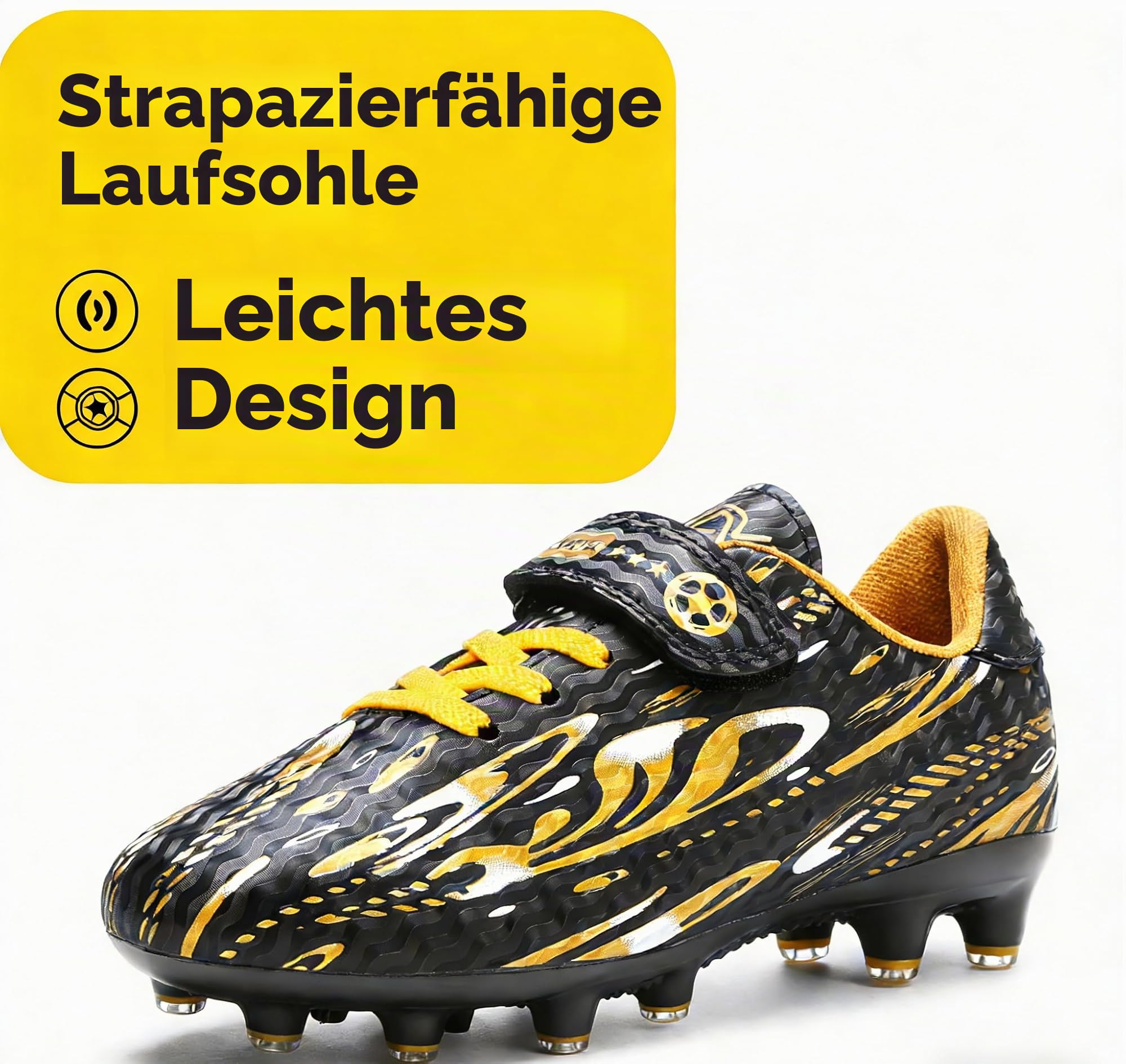 Fussballschuhe Kinder Jungen Mädchen Sportliche Fußballschuh Indoor Outdoor Athletics Soccer Stollenschuhe Kinder Spikes Professionelle Trainings Football Schuhe