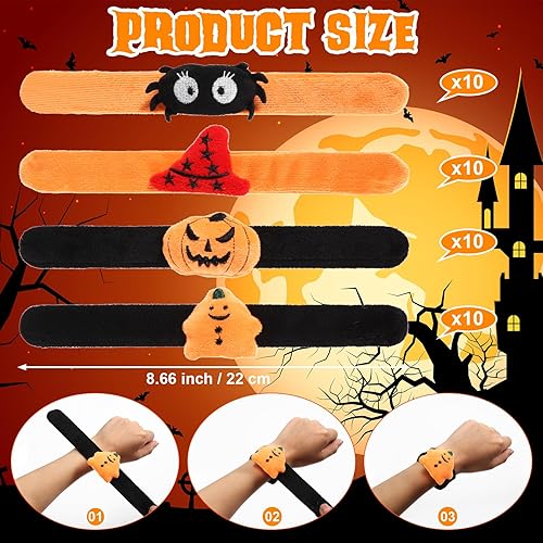 Miniatura 2 de 40 pulseras de Navidad a granel de Papá Noel, muñeco de nieve, árboles de Navidad, pulseras de felpa para juegos de Navidad, accesorios para juegos