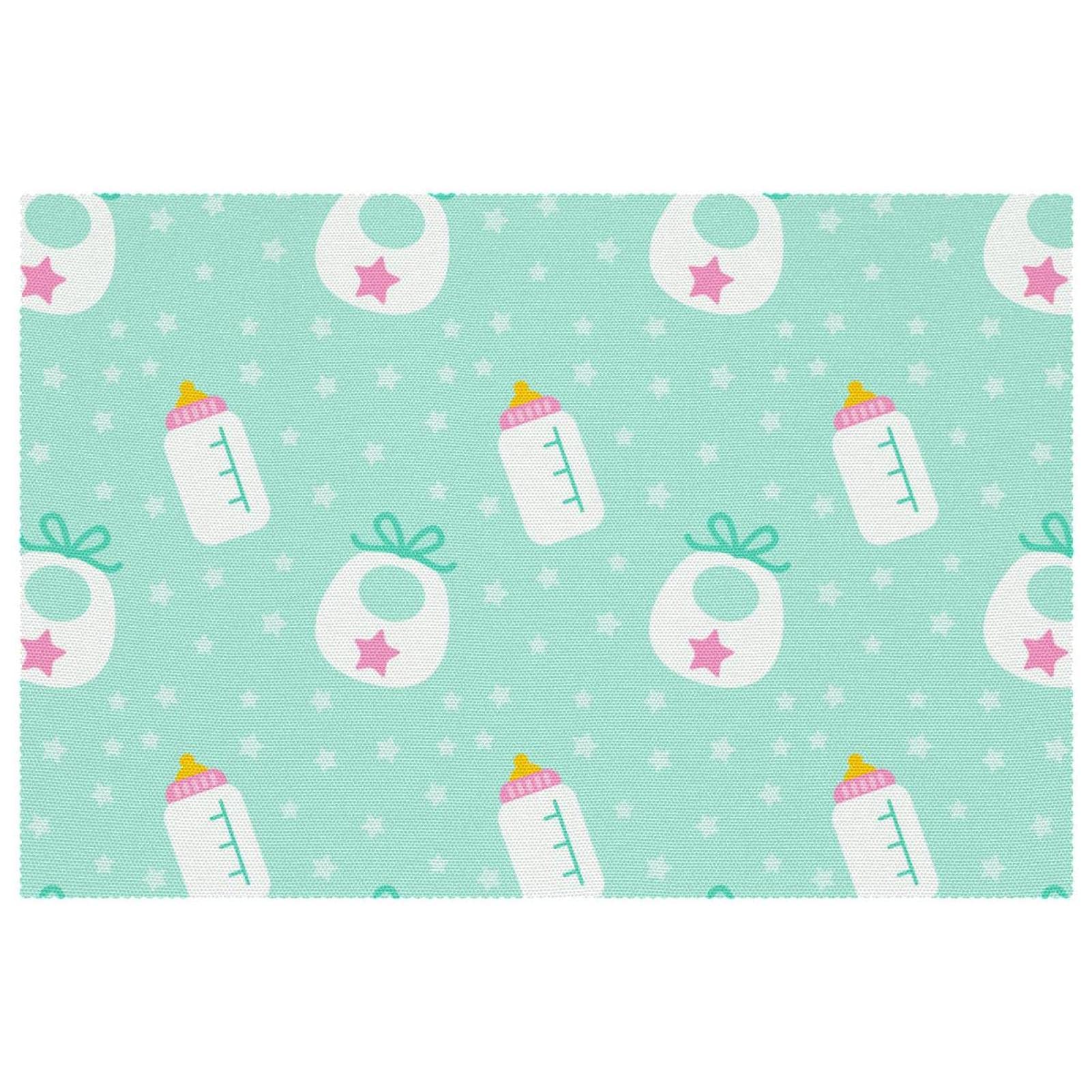 Sets de table cuisine motif bouteille de lait pour repas repas