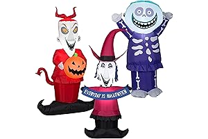 Lock, Shock, and Barrel Halloween Inflatable Decorations