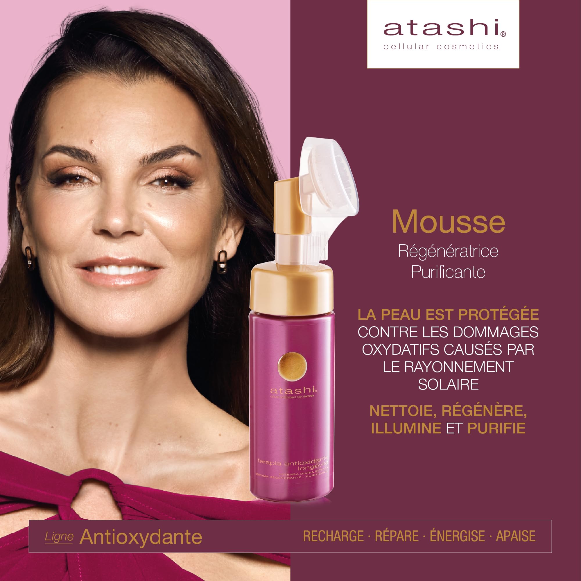 Image secondaire de Atashi Antioxidante - Mousse Régénérante Purifiante