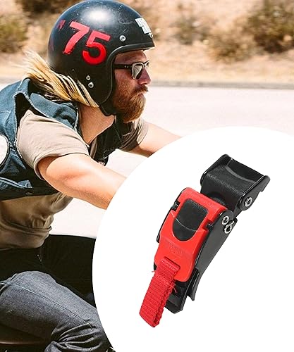 Miniatura 6 de Hebilla de botón para casco, cierre de correa de hebilla de liberación rápida para casco de motocicleta, accesorios de automóvil, clip de velocidad