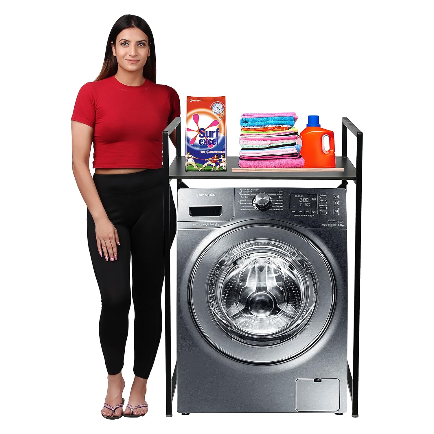 SteelManic 1Shelf Over Washing Machine Rack Stand Multipurpose Space