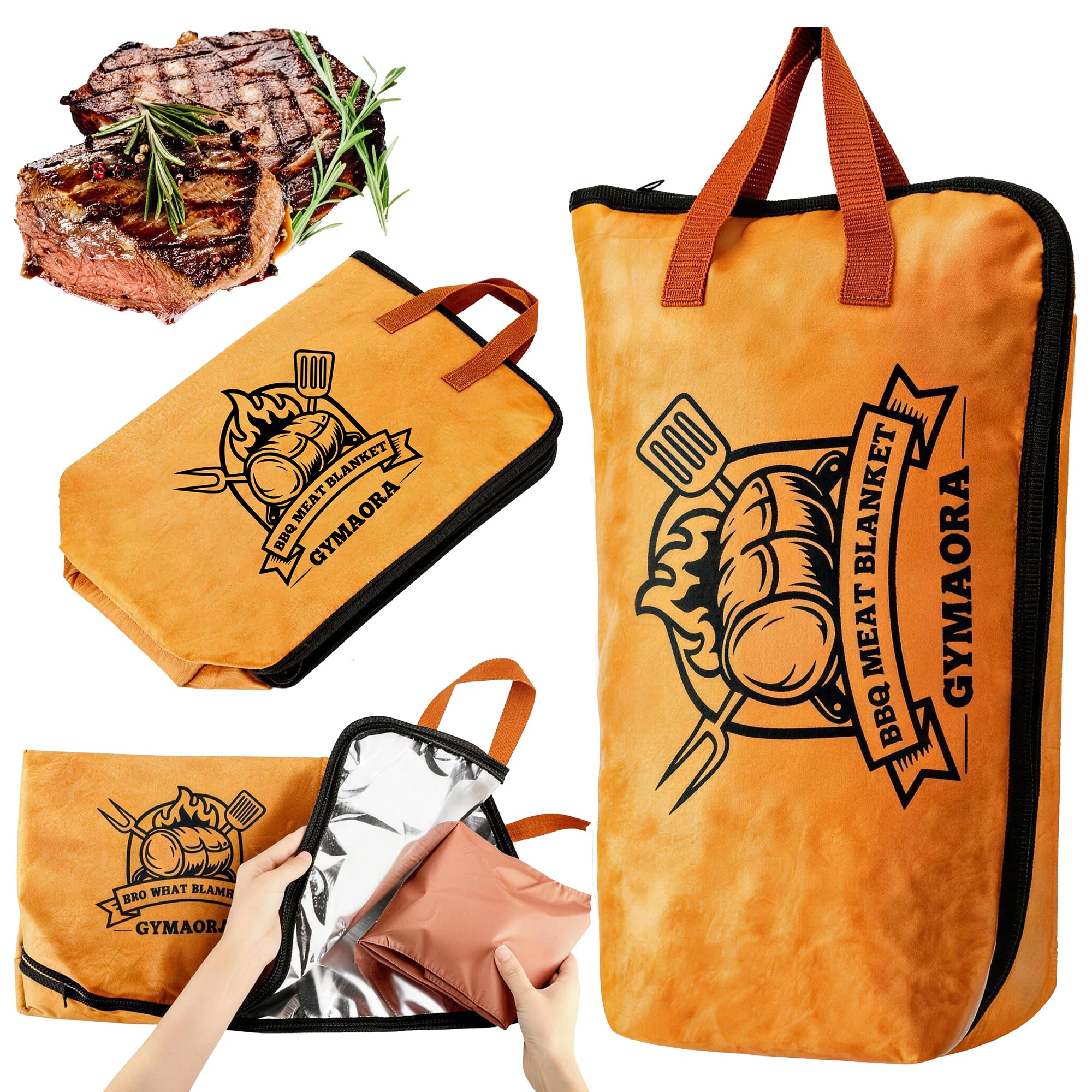 Couverture de repos de viande sac fumoir isotherme poitrine dinde