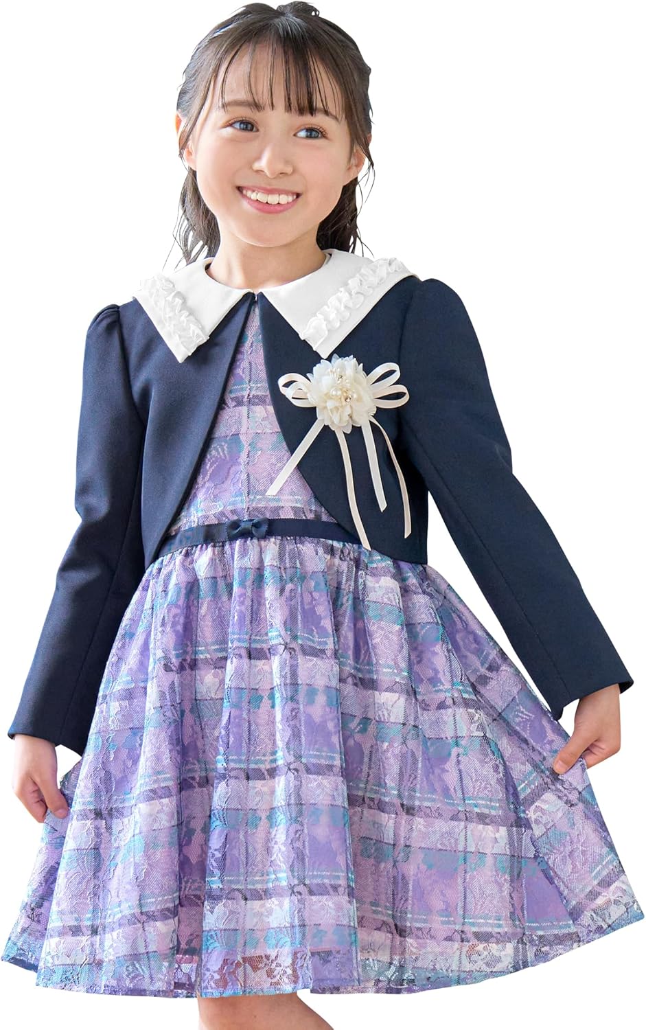 アリサナ 女の子 入園式 卒園式 入学式 喪服 フォーマル ドレス 7点