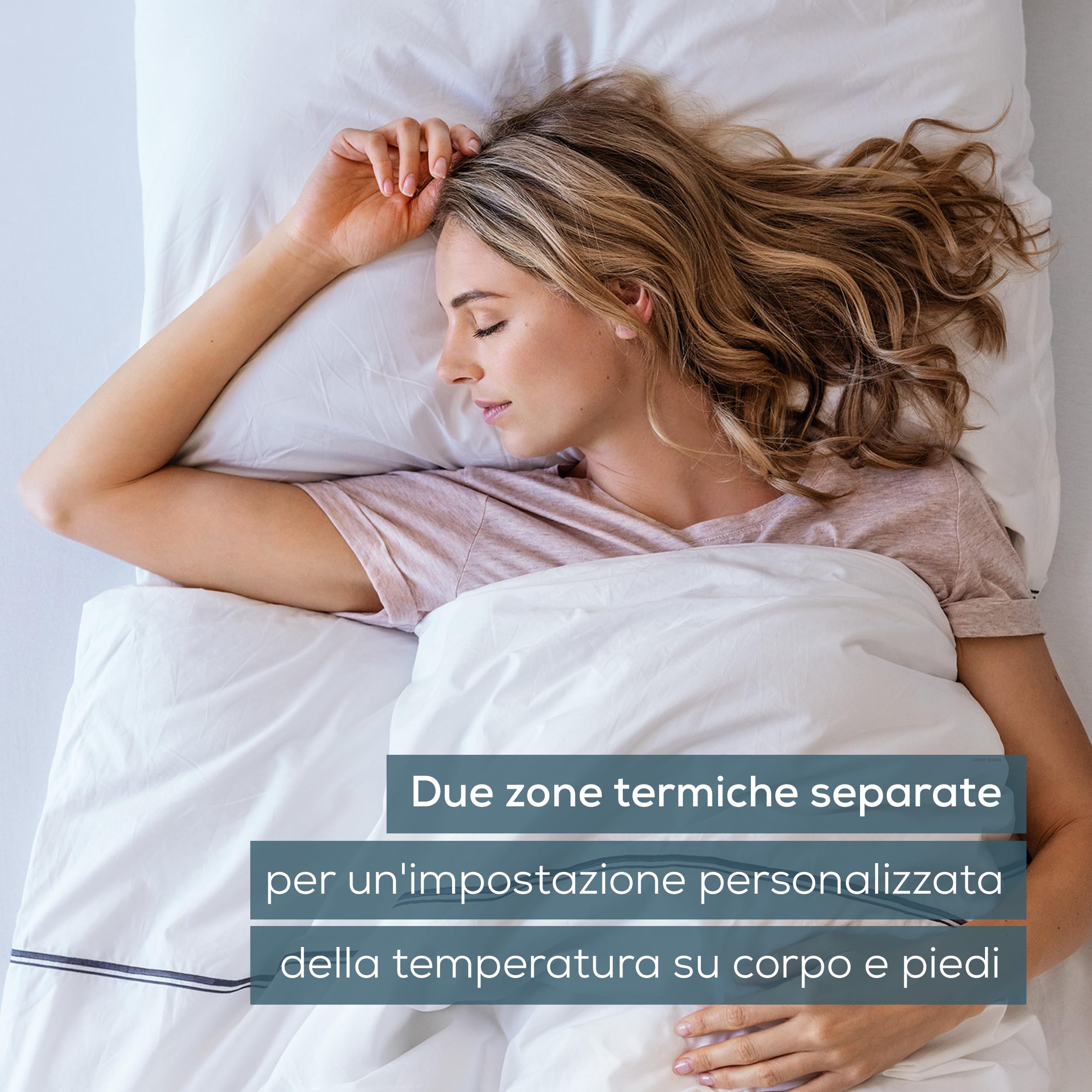 Beurer Ub 90, Coprimaterasso Termico, Scaldaletto Singolo, Riscaldamento Rapido E 2 Zone Di Temperatura Regolabili In 9 Livelli Cad, Bianco, 150 x 80 x 0.1 cm; 1.3 Kg
