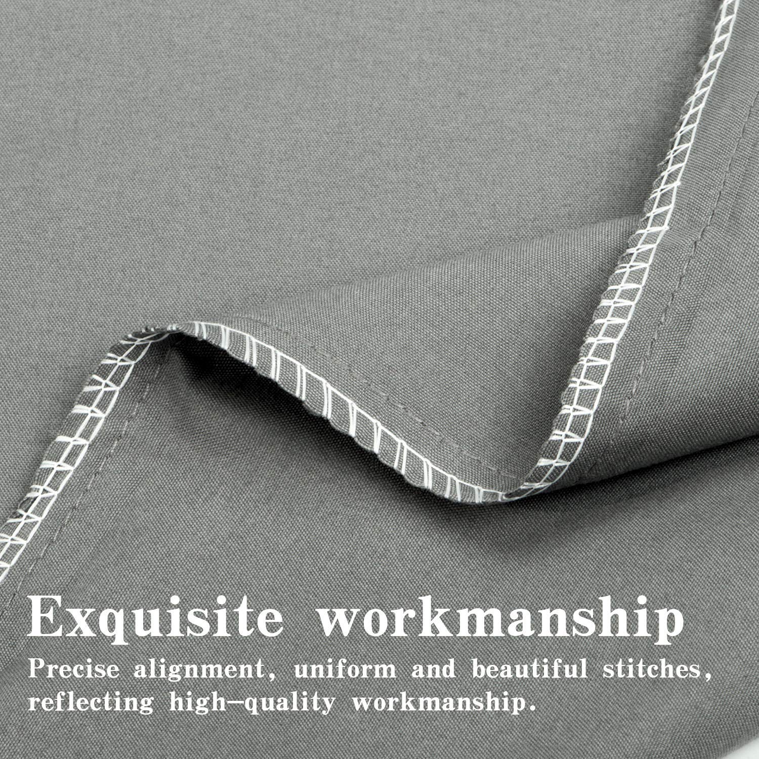 M Fabrics Poly-Cotton Plain Dyed Housewife Pillowcase Pair, Easy Care, Machine Washable, Available in 25 Colours - Image 2