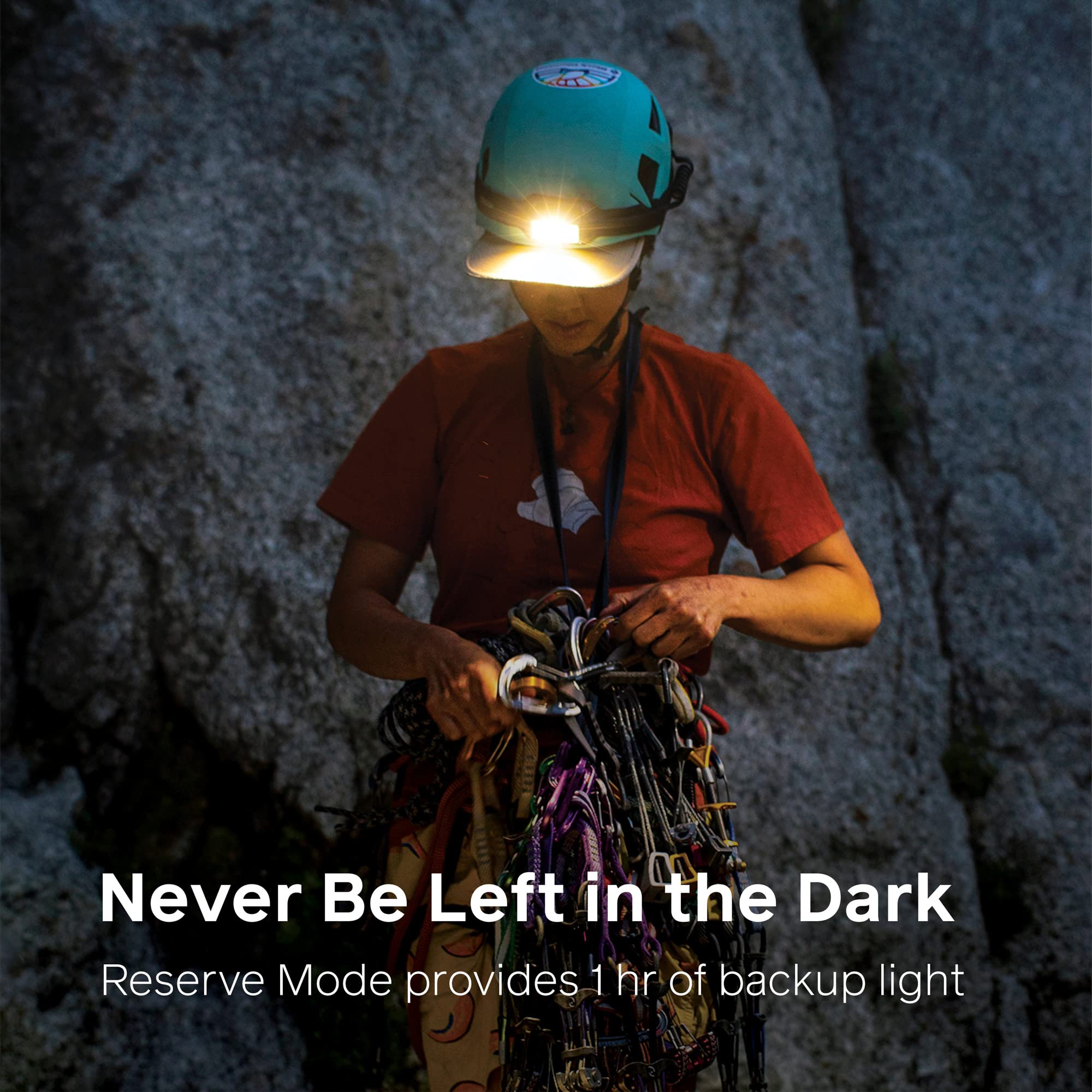Biolite, HeadLamp 425 - USB-C Rechargeable HeadLamp (Ember Yellow)