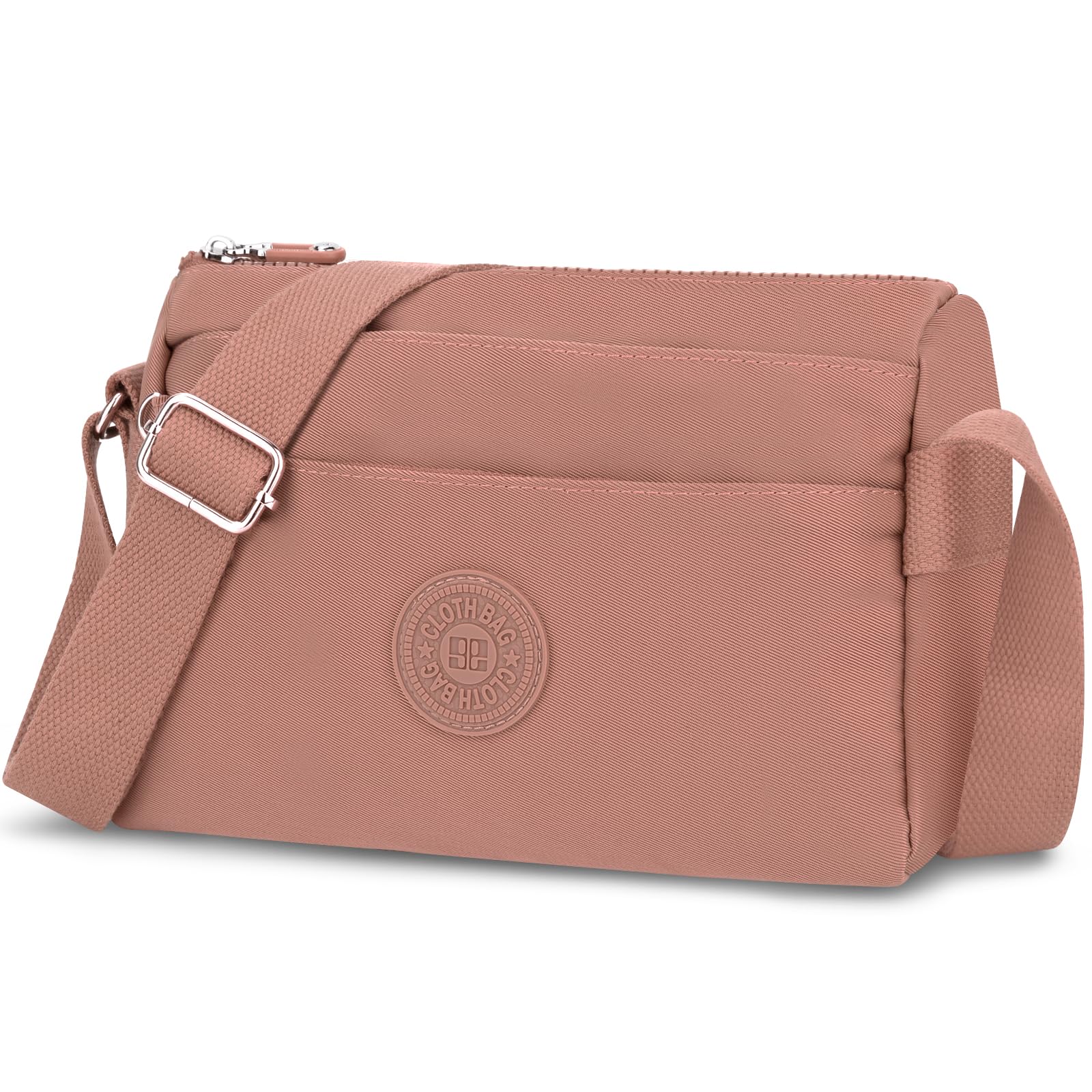 Cross body Bag Women, Small Women's Cross-body Bags Nylon Waterproof Handbags & Shoulder Bags with Adjustable Strap Handbags for Ladies Girls Travel Shopping Work Daily Use
