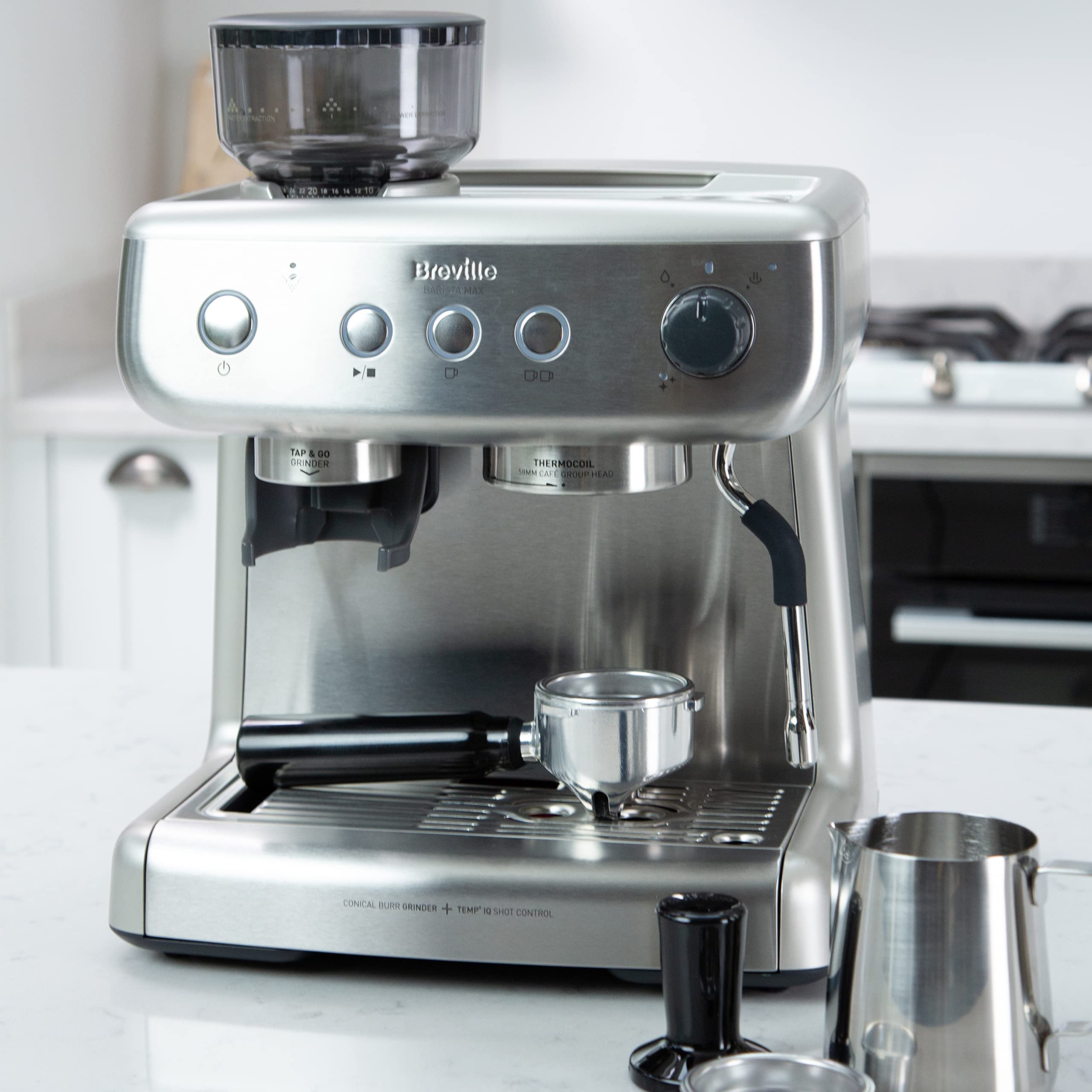 Buy Breville Barista Max Espresso Machine Latte & Cappuccino Coffee