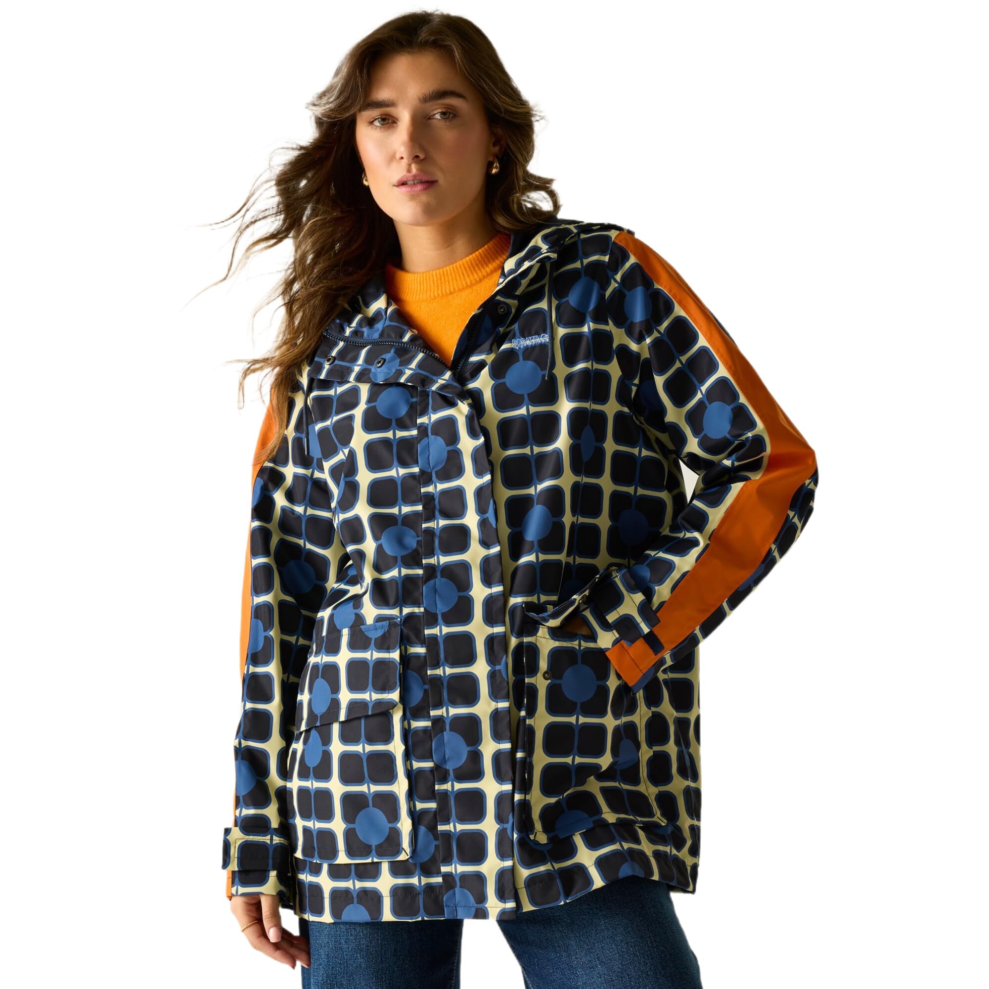 Regatta Women's Beige Waterproof Jacket Orla Mid