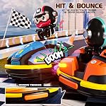 Bumper Cars Remote Control Set,2.4 GHz Remote Control Cars for Kids, RC Battle Race Cars, Remote Control Bumper Cars Game for 3 4 5 6 7 8 Year Old boy Gifts