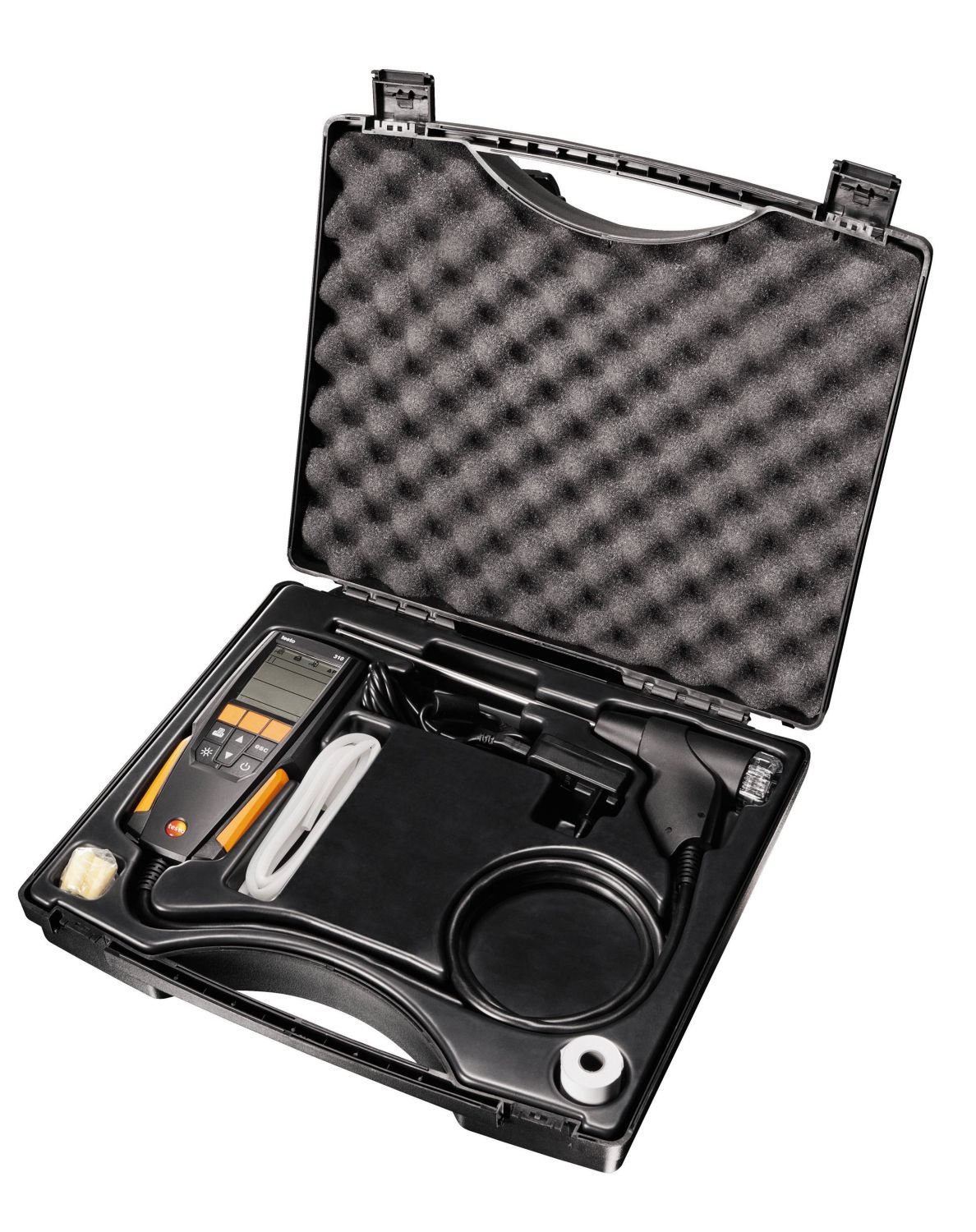testo 310 I Residential Combustion Analyzer Kit I Flue Gas Detector Set for Heating Systems