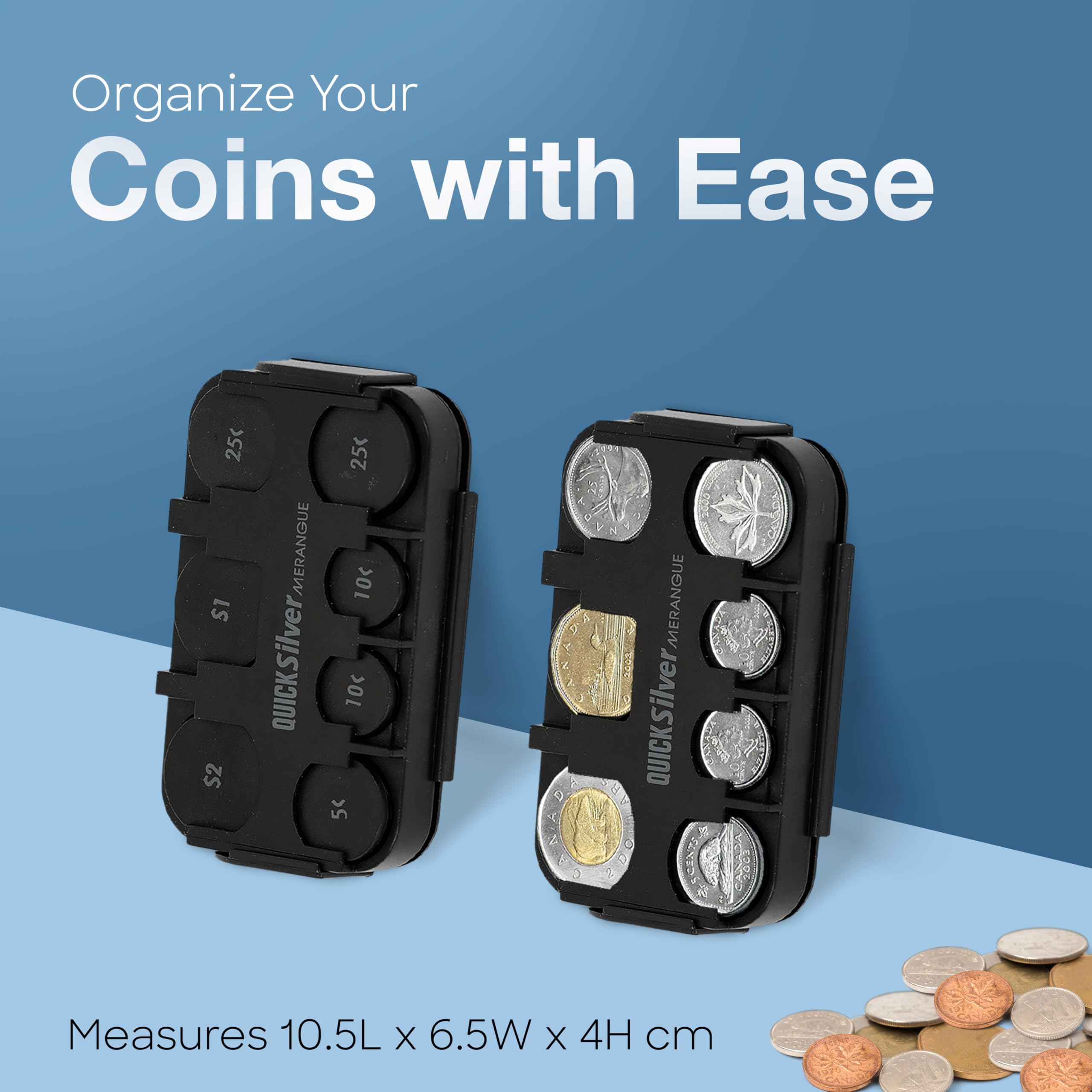 小物 DAILY COIN AND CARD HOLDER VULKIT Card Holder Wallet with Coin Pocket Magnetic Closure Pop Up