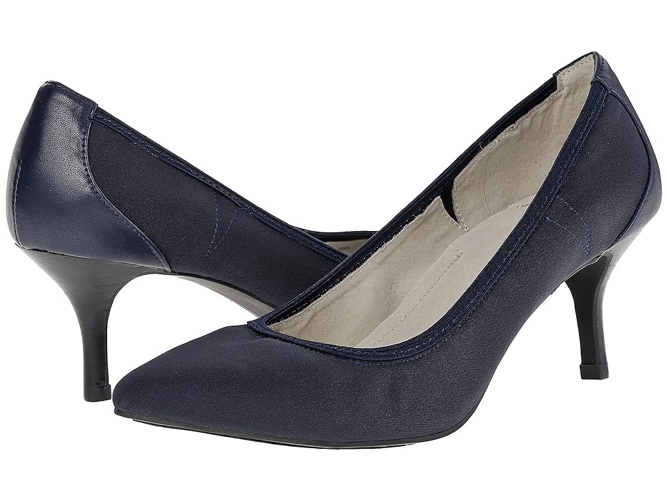 

Tahari Toby (Dark Navy Tricot/Soft Nappa) High Heels