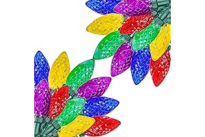 2-Pack C9 LED Christmas Lights: The Perfect Addition to Your Holiday Decorations
