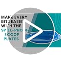 Vive Spill-Proof Scoop Plate, 9" (2 Pack) - Dish with Wall for Disabled, Handicapped, Elderly Adults with Special Needs from Parkinsons, Dementia, Stroke, Tremors with - Non Skid Padded Bottom - Image 8
