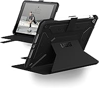 Vista 13 de URBAN ARMOR GEAR UAG Diseñado para Funda de iPad 10.2 Negro 9ª Generación 2021 y 8ª Gen 2020 con Correa de Mano Delgada Slim Militar Probado contra