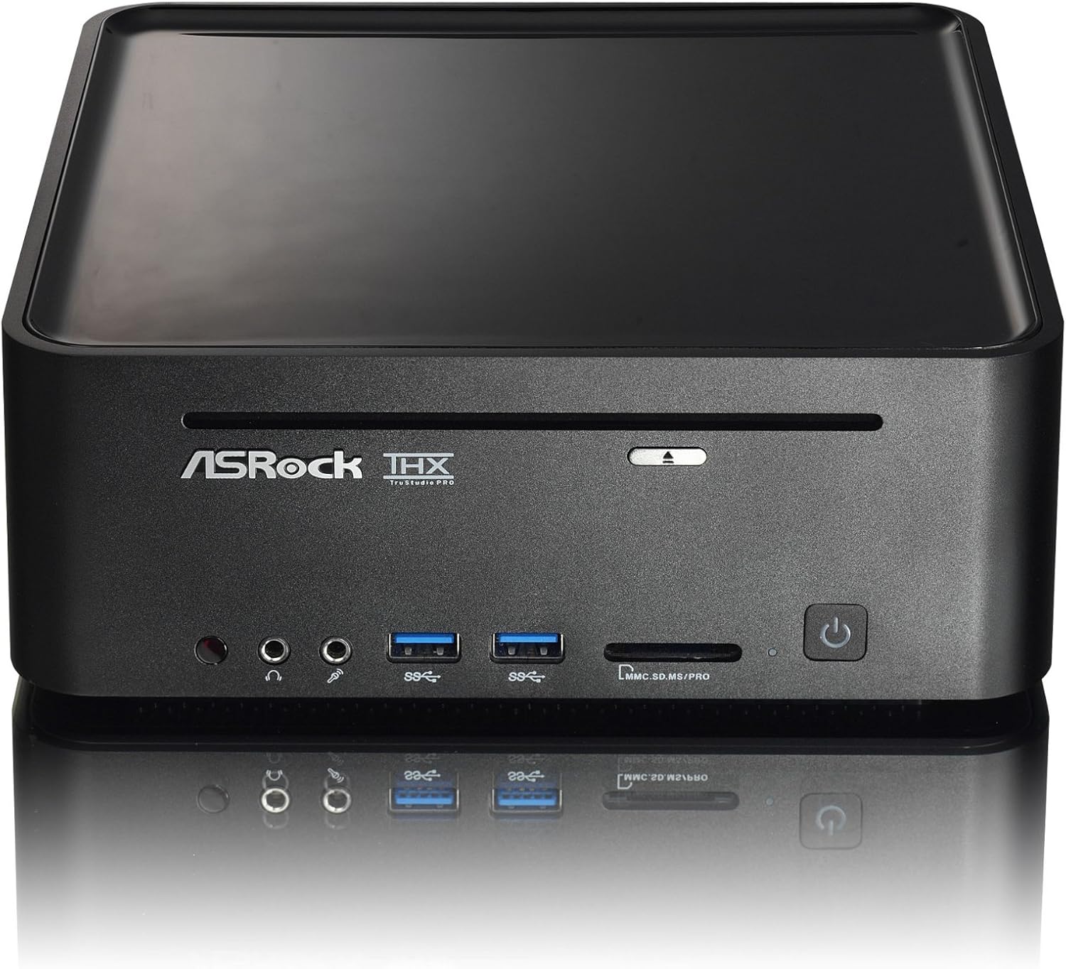 ASRock Core i3-370M 4 GB/500 GB/BD Combo Barebone System with MCE Remote Vision 3D 137B