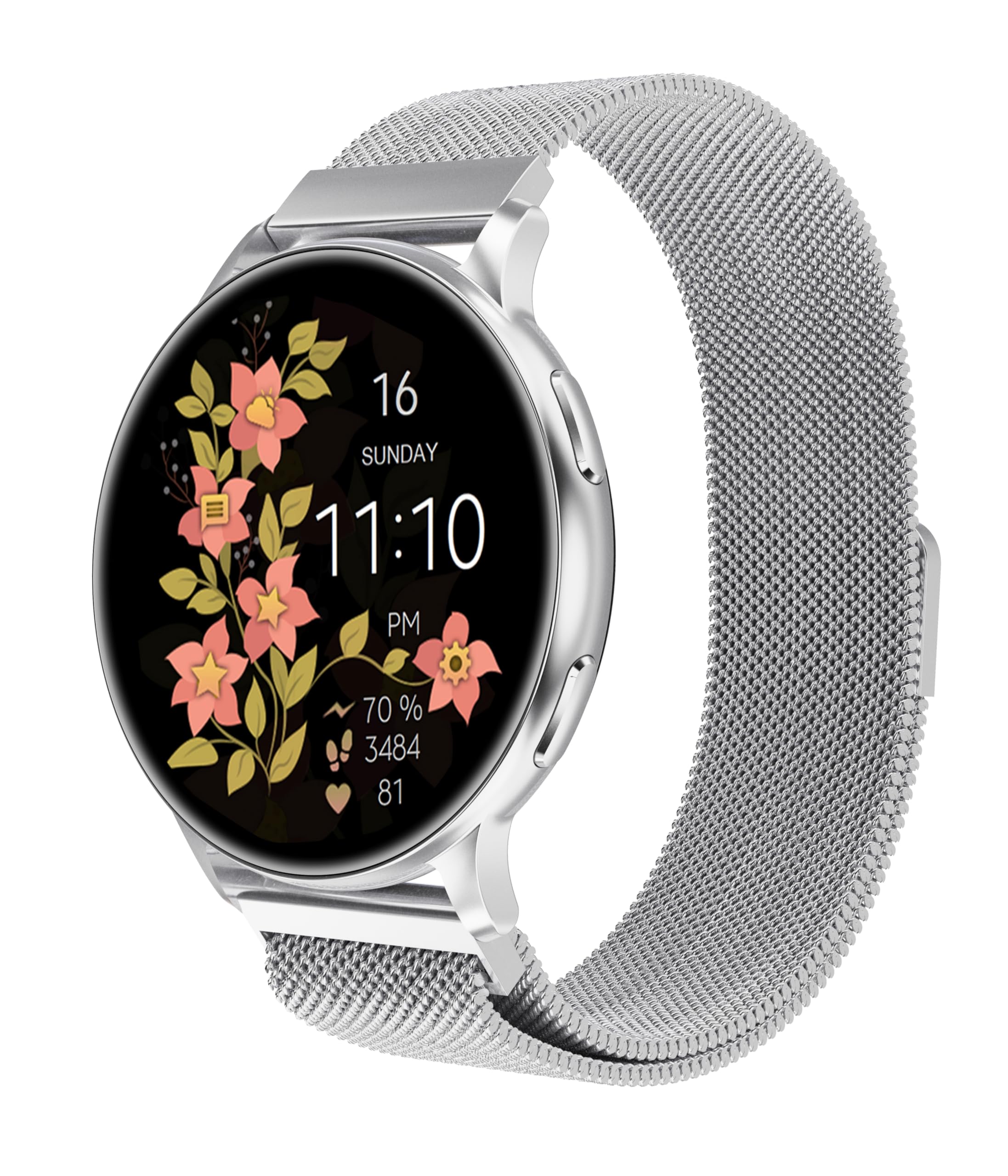 Jugeman 2026 Smartwatch Donna Orologio Chiamate Bluetooth,1.32" Tondo Touch,120+ Modalità Sportive Fitness Watch,Orologio Smartwatch Donna con Contapassi,IP68 Fitness Tracker per iOS Android