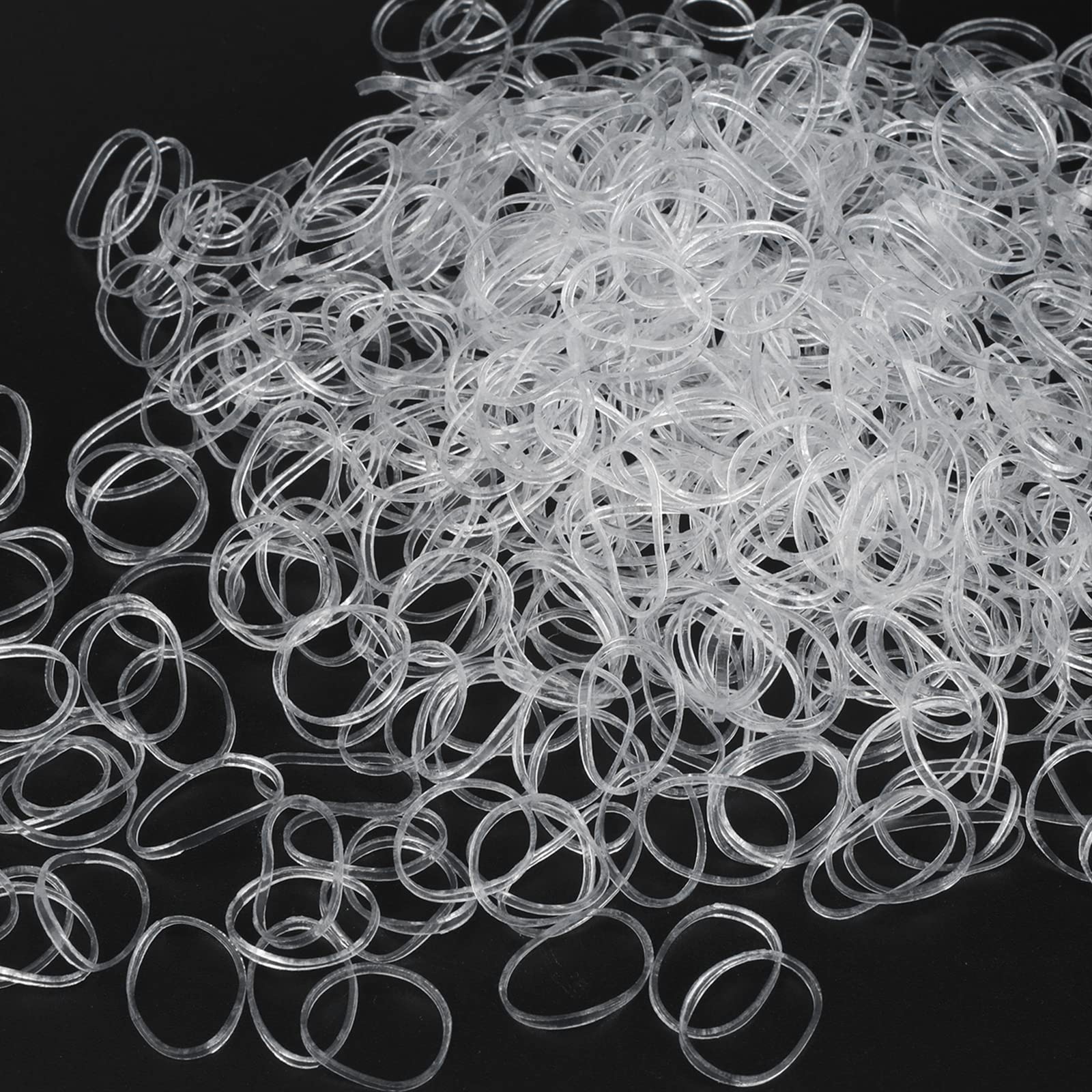 Amazon.com : Prasacco Elastic Hair Ties,1000 Pcs Clear Hair Elastic Bands  Clear Bobbles Rubber Bands Mini Hair Bands Plaiting Bands for Kids Braids  Hair Wedding Hairstyle : Beauty & Personal Care