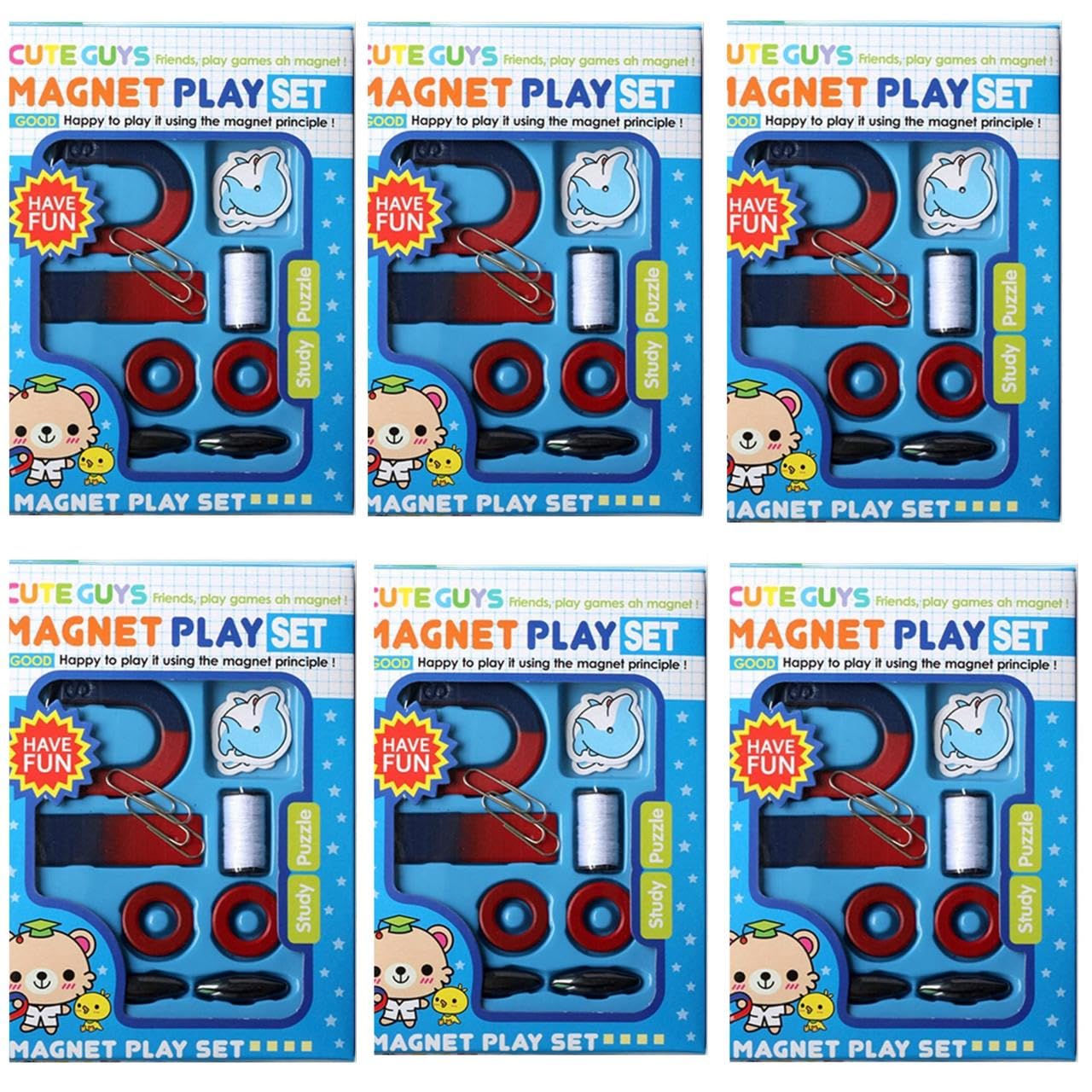Returngifts- Pack of 6 Kits- Birthday Return Gifts for Kids Party, Magnet kit, Science Experiment Tool, Fun Game, Learning Toy I Age 3-5,6-8 Years Old Boys Girls Gift I Wholesale (B0CVV3RLM7) Amazon Price History, Amazon Price Tracker