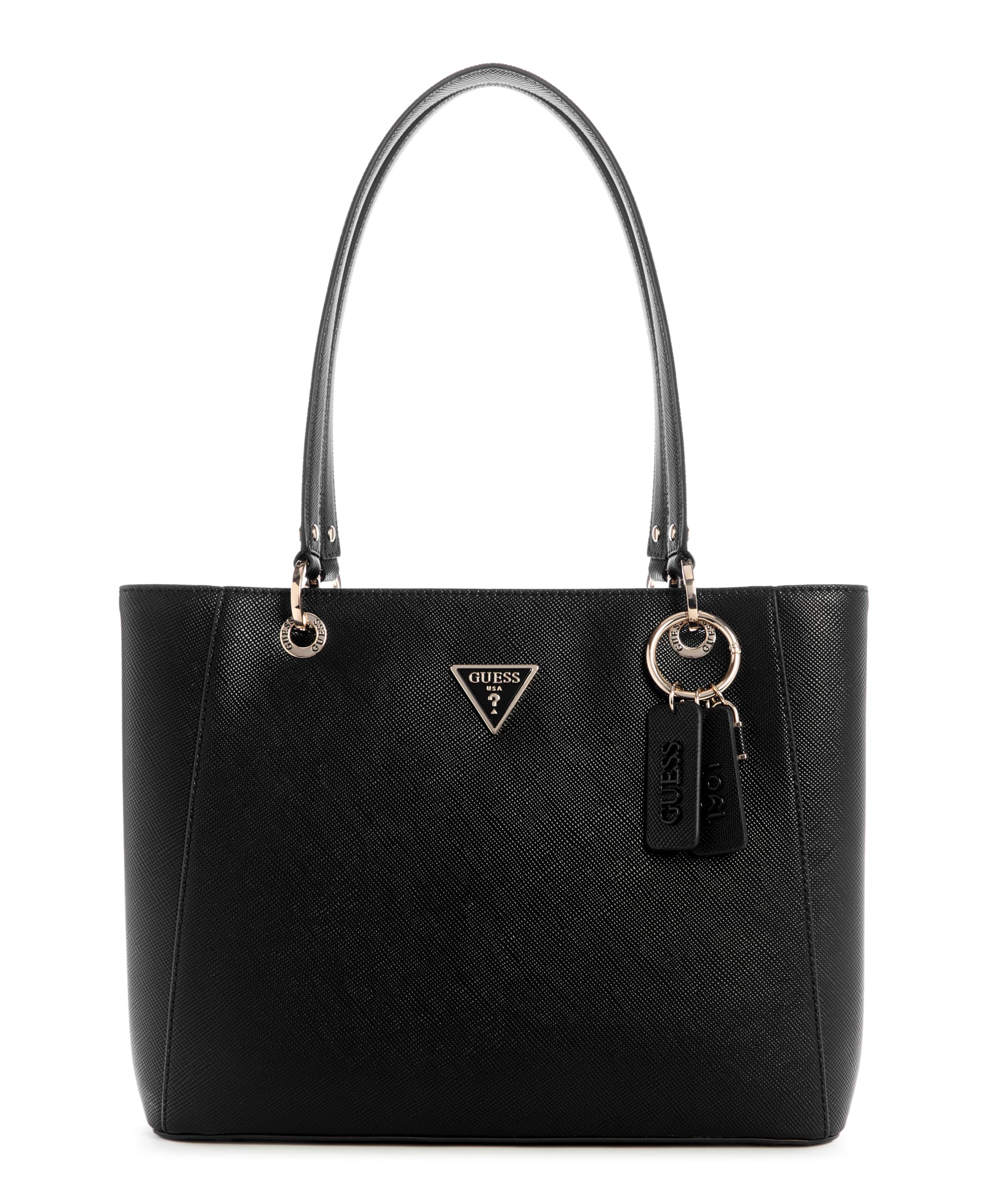 Guess Para Mujer. HWZG9672250 Bolso Tote Noelle Saffiano Negro (Osfa), Casual, Poliuretano-image