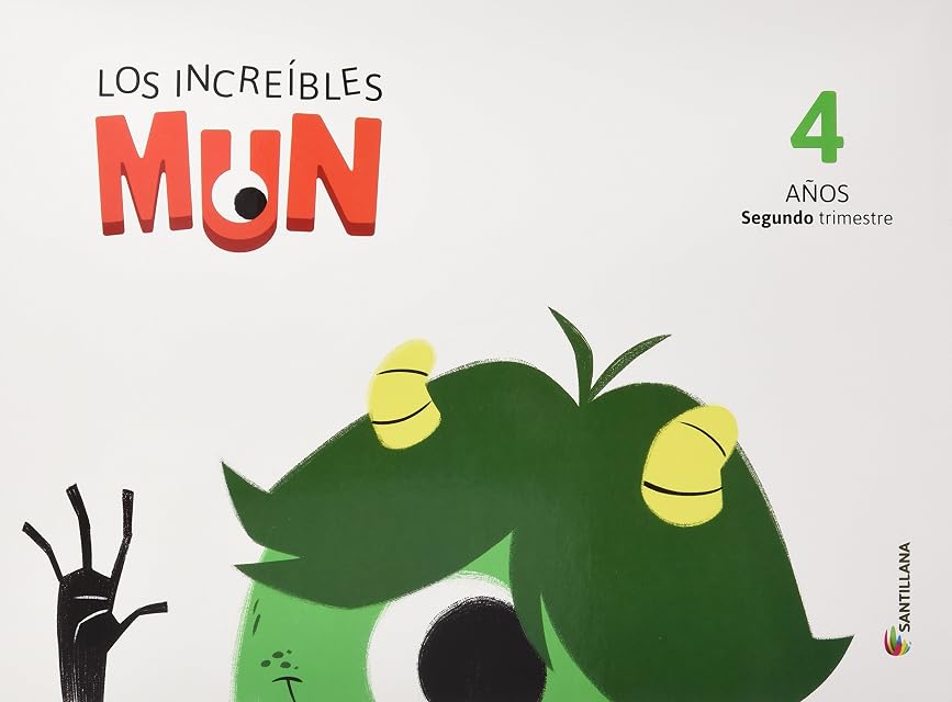 Portada de Carpeta Infantil 4 Años Segundo Trimestre los Increibles Mun Cast Ed