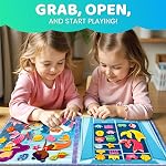 QUOKKA Poupées à habiller magnétiques pour filles et garçons avec 35 pièces magnétiques - Ensemble de jeu créatif magnétique pour la maison ou les voyages - Poupées en papier magnétiques parfaites pour les enfants à partir de 3 ans, stimule le récit avec des sirènes