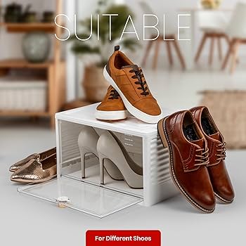 Amazon.com: Shoe Storage Boxes – 6 Pack XX-Large White