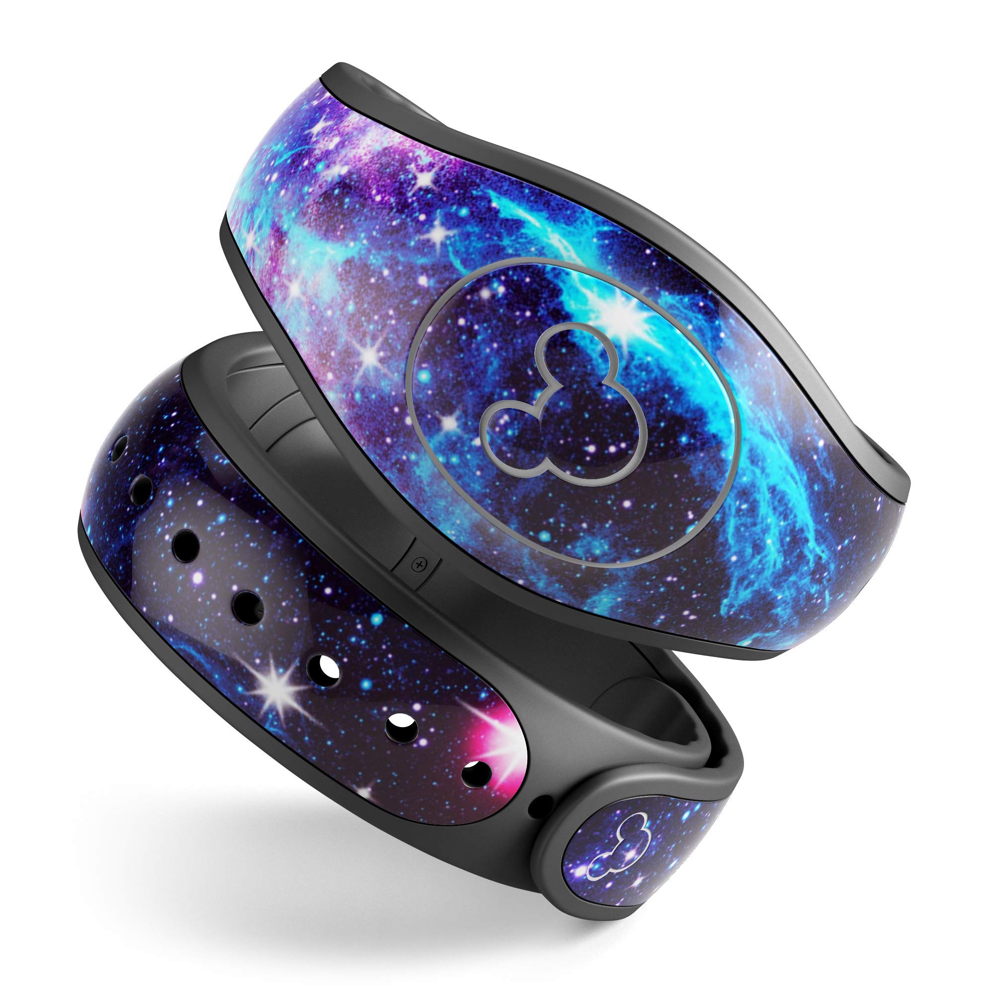 Design Skinz Bright Trippy Space - Skin Decal Vinyl Full-Body Wrap Kit Compatible with The Disney MagicBand 1.0 (Disney MagicBand 1.0 Not Included)