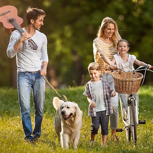 Miniatura 57 de BUMBIN Correa elástica para perro de 6 pies, correa elástica para perro con 2 asas, correas resistentes para perros medianos y pequeños, sin