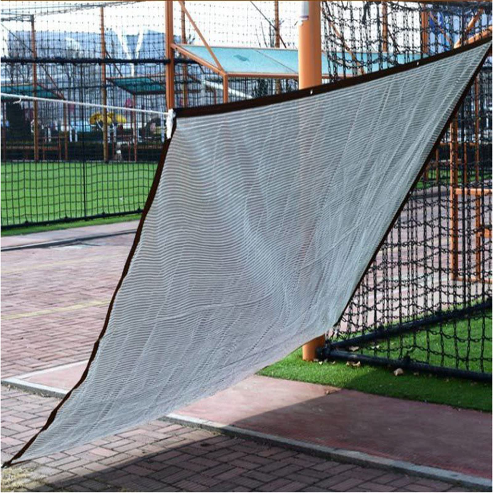 Srebrna folia aluminiowa, tkanina przeciwsłoneczna, 3 x 10 m, z przelotkami, blokada UV, oddychająca siatka dla roślin, mocna osłona przeciwsłoneczna, do szklarni, ogrodu i patio