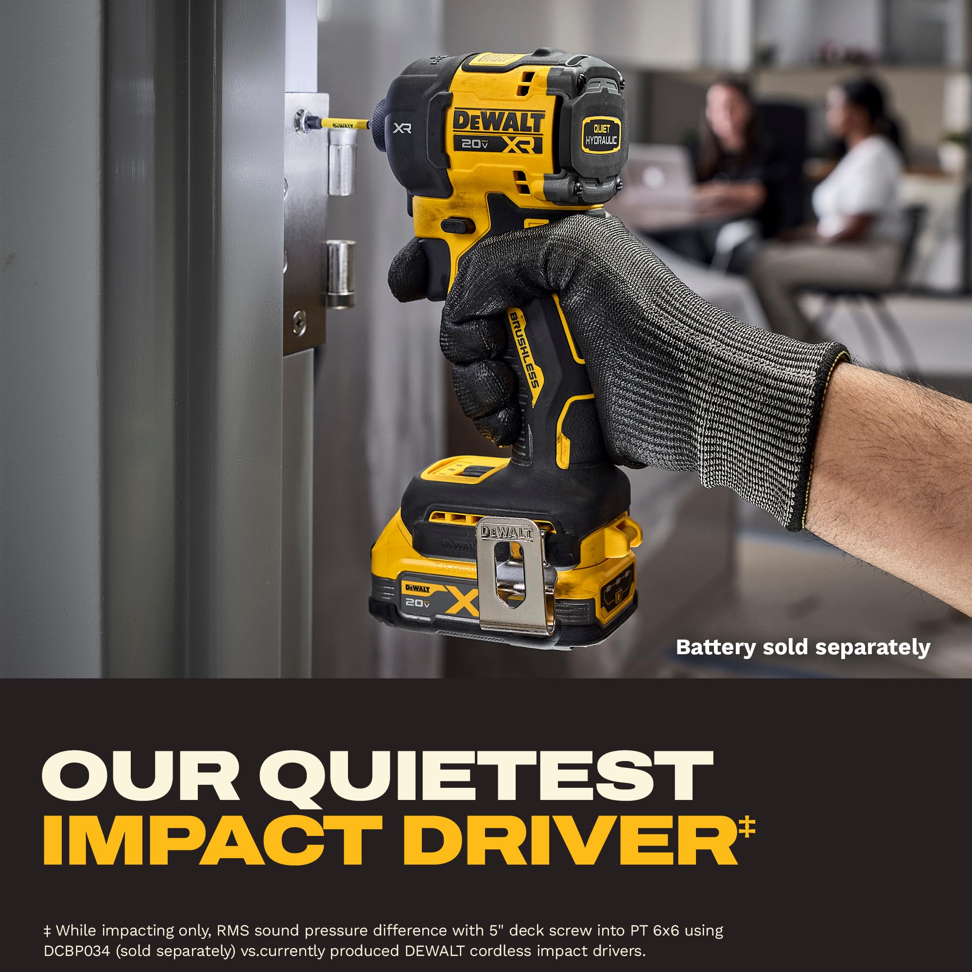 DEWALT 20V Impact Driver - Hydraulic Power -3 DEWALT 20V Impact Driver - Hydraulic Power -3