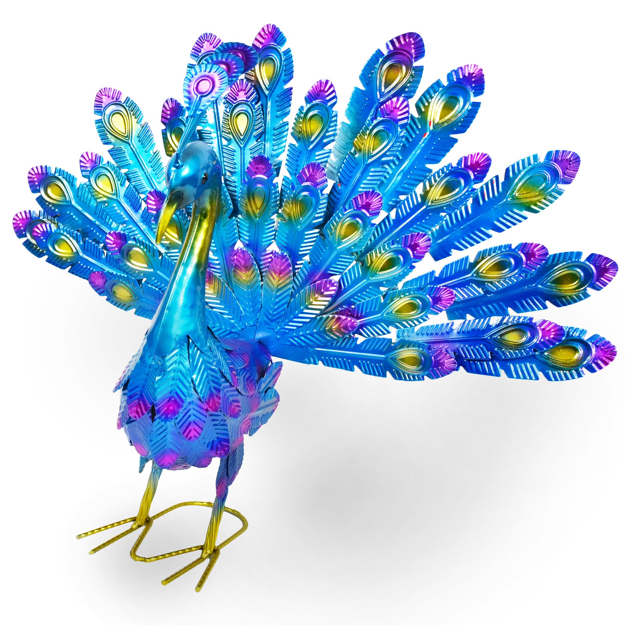 Amazon.com : MACLARONX Metal Peacock Garden Yard Art Outdoor