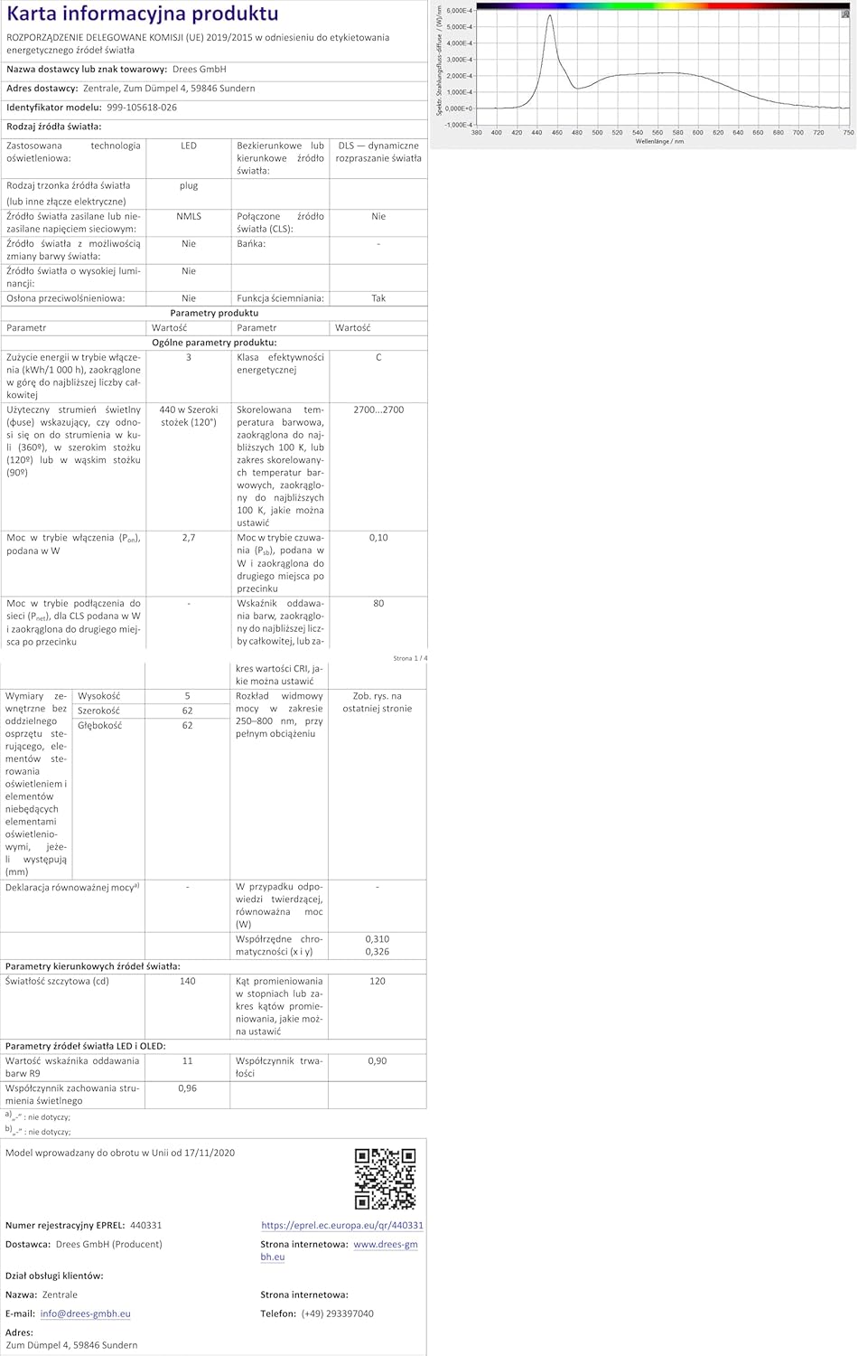 Emco EVO LED Cosmetic & Shaving Mirror, Wall Mounted, Square Vanity Mirror with Lighting, Dimmable, 5x Magnification, 8.2" x 8.2"