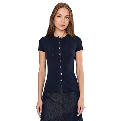 Madewell Lilla Short Sleeve Cardigan Women