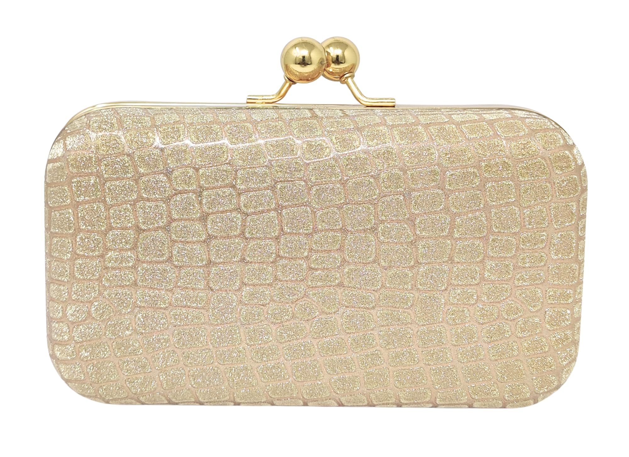 ailtino Evening Clutch Bag with Detachable Chain Strap for women and Girls | Ladies Purse Handbag | Glitter Crocodile Pattern-picture-47