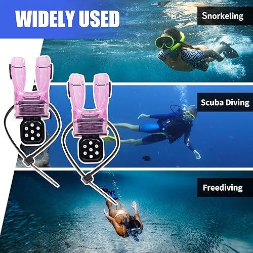 Miniatura 5 de JUSTOOP Boquilla de buceo moldeable, regulador de boquilla de snorkel moldeable TPE con regulador, boquilla de buceo regulador de repuesto,