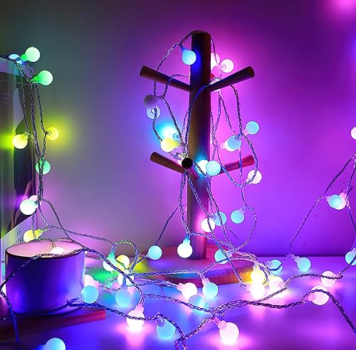 Miniatura 6 de Tira de luces LED que cambian de color, con sincronización de música, enchufe remoto, luces LED, equipo de iluminación activada con control remoto,