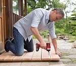 Einhell 4257245 Cordless 1/2" Drill/Driver & 1/4" Impact Driver Kit 18V TE-TK 18 Li Kit (CD+CI) Power-X-Change Battery-Powered with 2 x 2.0 Ah Batteries, Charger and Carry Bag