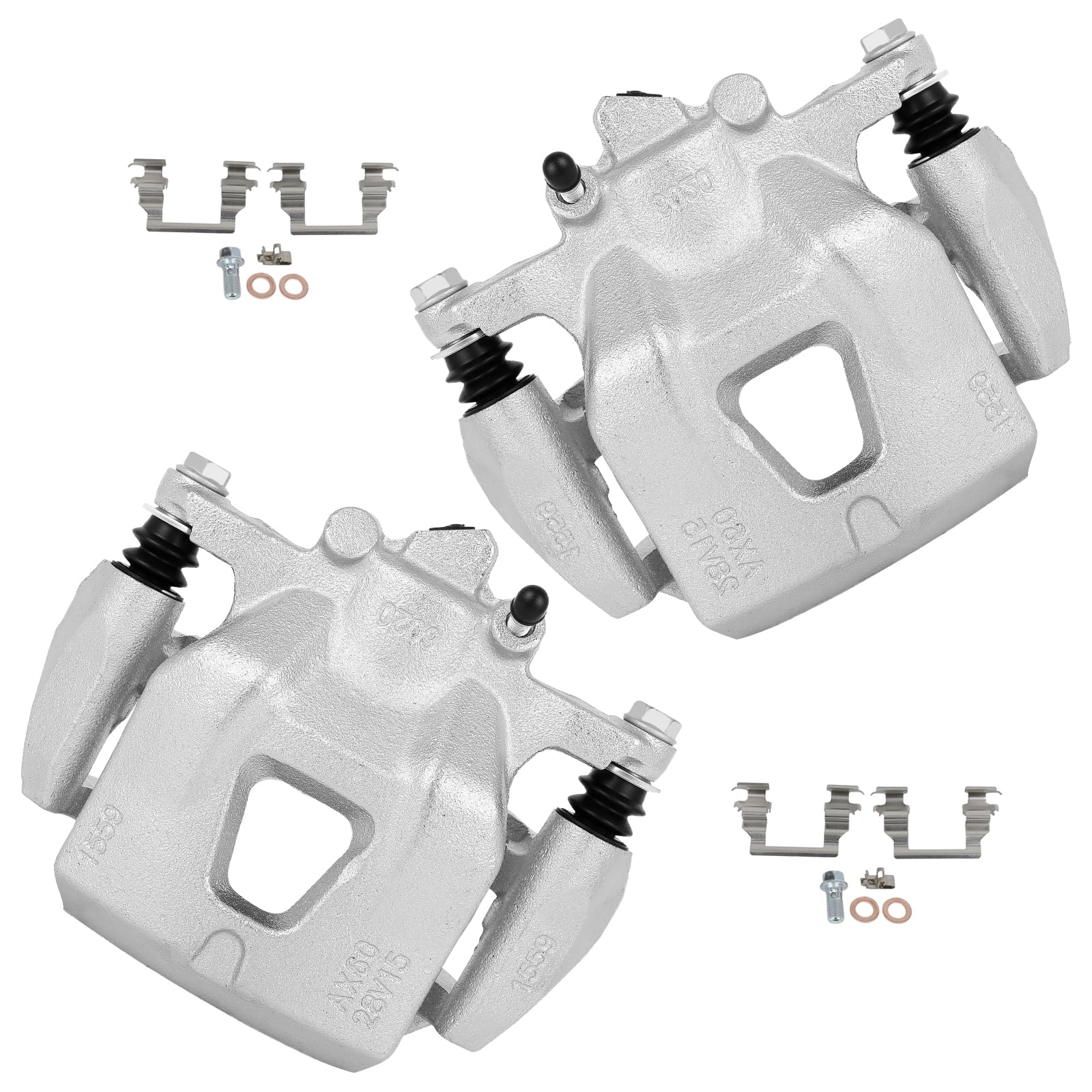 cciyu Front Left &amp; Right Disc Brake Calipers Assembly 19B1974 19B1975