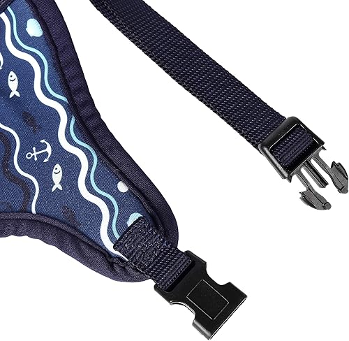 Miniatura 5 de Mile High Life  Arnés de malla con chaleco fácil de poner  Colección Spring Floral  Cierres fáciles ajustables tanto en el cuello como en el pecho