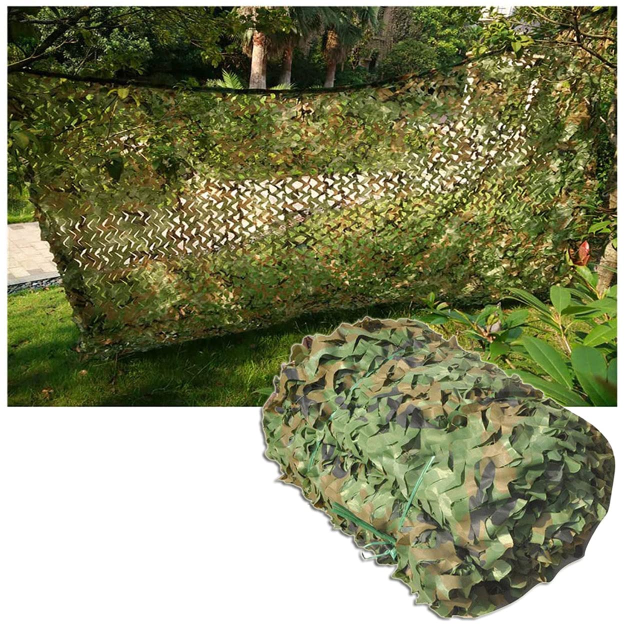 Oudini 4*6M(13.1*19.7Ft) Outdoor Camouflage Net Durable Camo Netting For Military Hunting Shooting Hide Kid Camping Theme Party/4 * 6M(13.1 * 19.7Ft)
