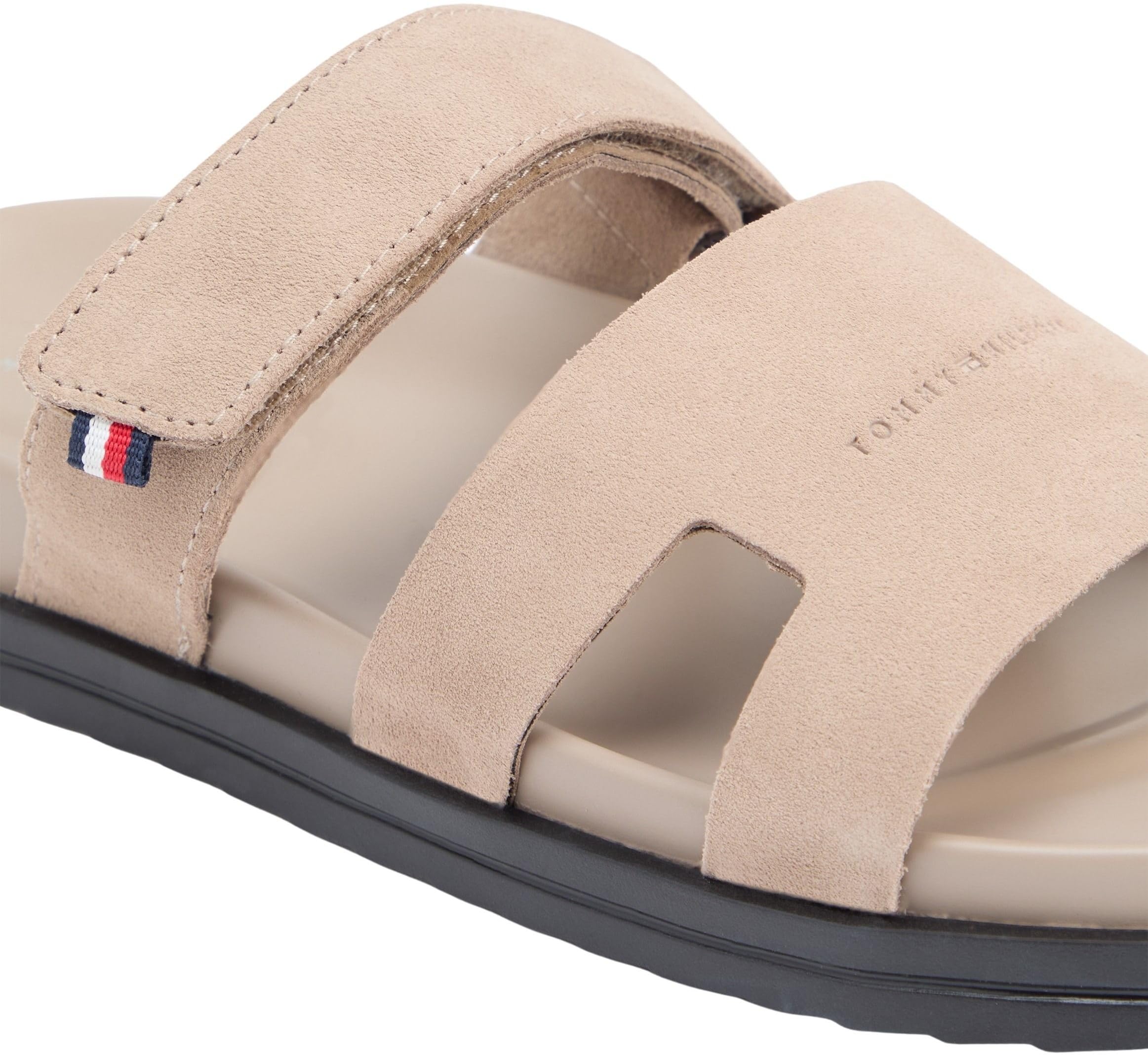 Tommy Hilfiger Herren Adjustable Premium Suede Sandal Fm0fm05774Flache Sandalen